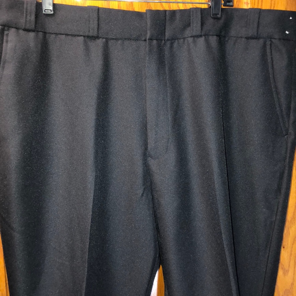 Uniforms Today Men’s Navy Blue Flat Front Pants